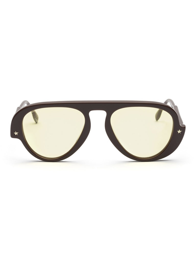 Women's Acetate Sunglasses - Ambra Model - Size 53