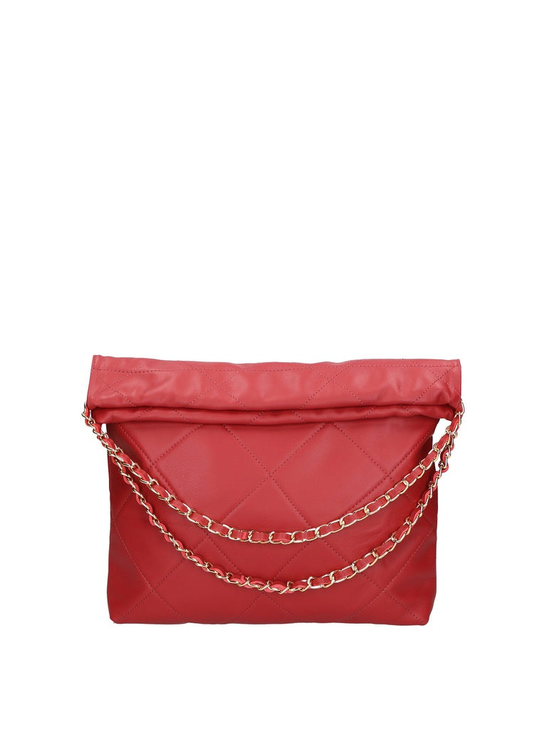 Women's Shoulder Bag - Violante Design - 6.3 x 3.1 x 11" - Genuine Leather