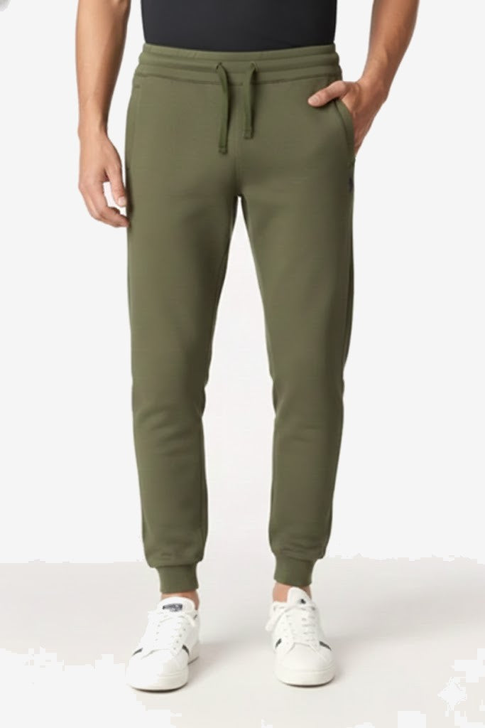 U.S. POLO Pantalone Uomo Oliva Cotone