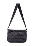 Women's Shoulder Bag - False Design - Faux Leather
