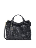 Women's Handbag - Ombrina Model - Polyurethane + Acrylic + Wool Blend