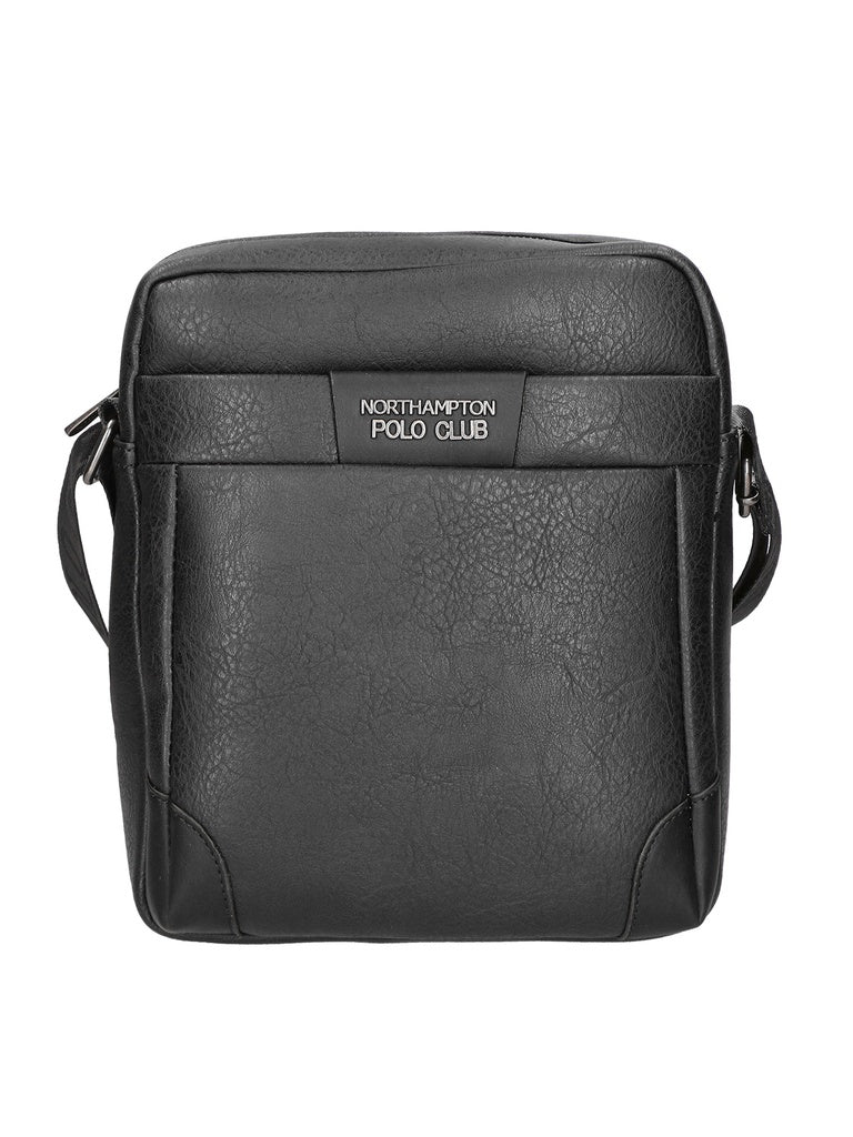Men's PU Leather Shoulder Bag - Faux Design - Casual