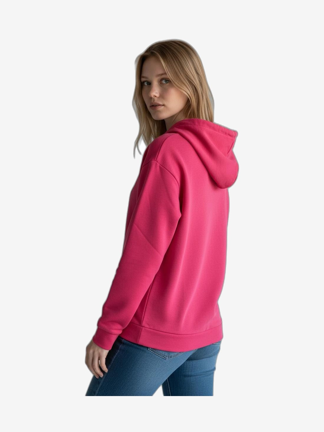 EA7 Felpa Donna Bianco Cotone
