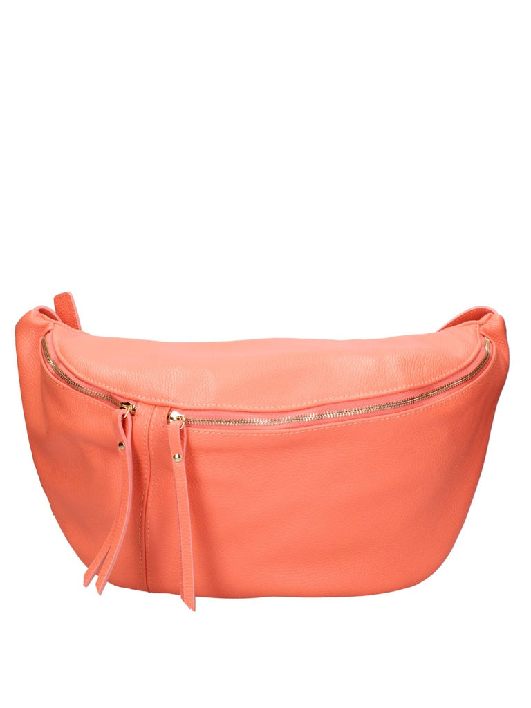 Women's Made in Italy Shoulder Bag - Caelia Plus Model - 100% Leather