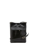 Men's Genuine Leather Shoulder Bag - False Model - Made in Italy