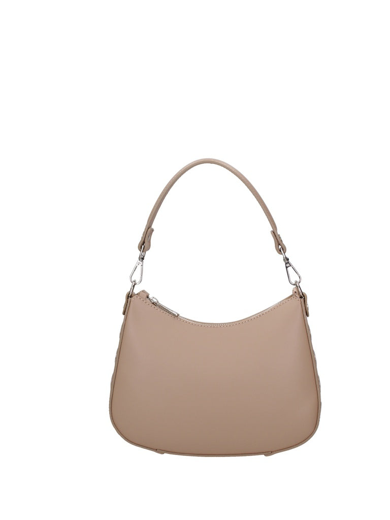 Women's Shoulder Bag - False Model - 100% Wrinkled Leather