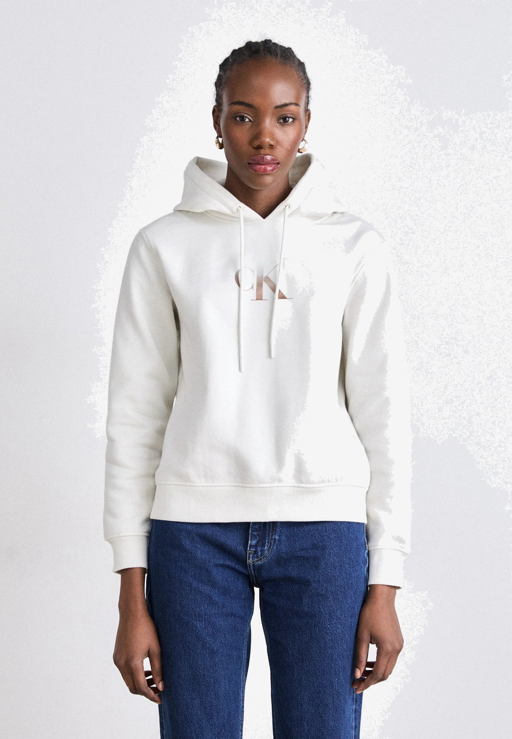CALVIN KLEIN Sweat-shirt Femme Blanc Sweat-shirt