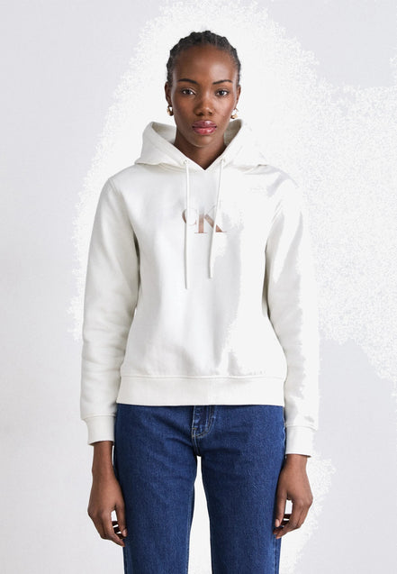 CALVIN KLEIN Felpa Donna Bianco Felpa