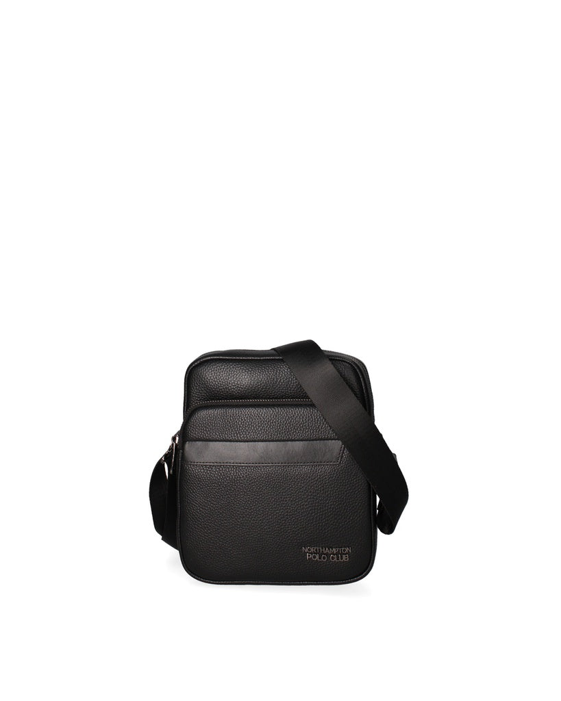 Silvano Prime Men's Sling Bag - Genuine Leather & Polyester