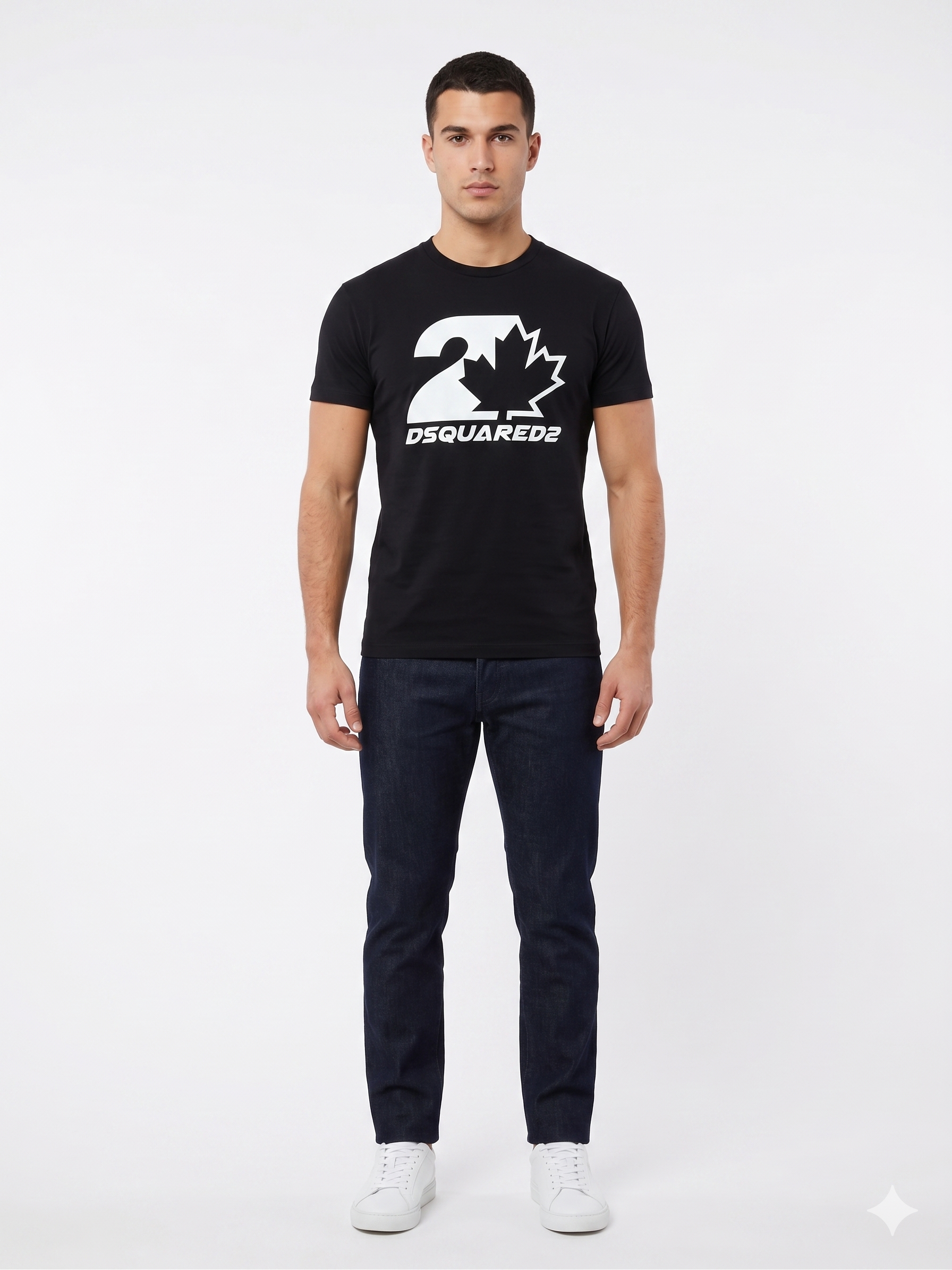 T-Shirt DS2 Uomo Nero