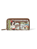 Women's Wallet - Azulita Model - Polyester + Polyurethane Blend