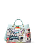 Women's Handbag - Aretusa Model - Textile & Polyester