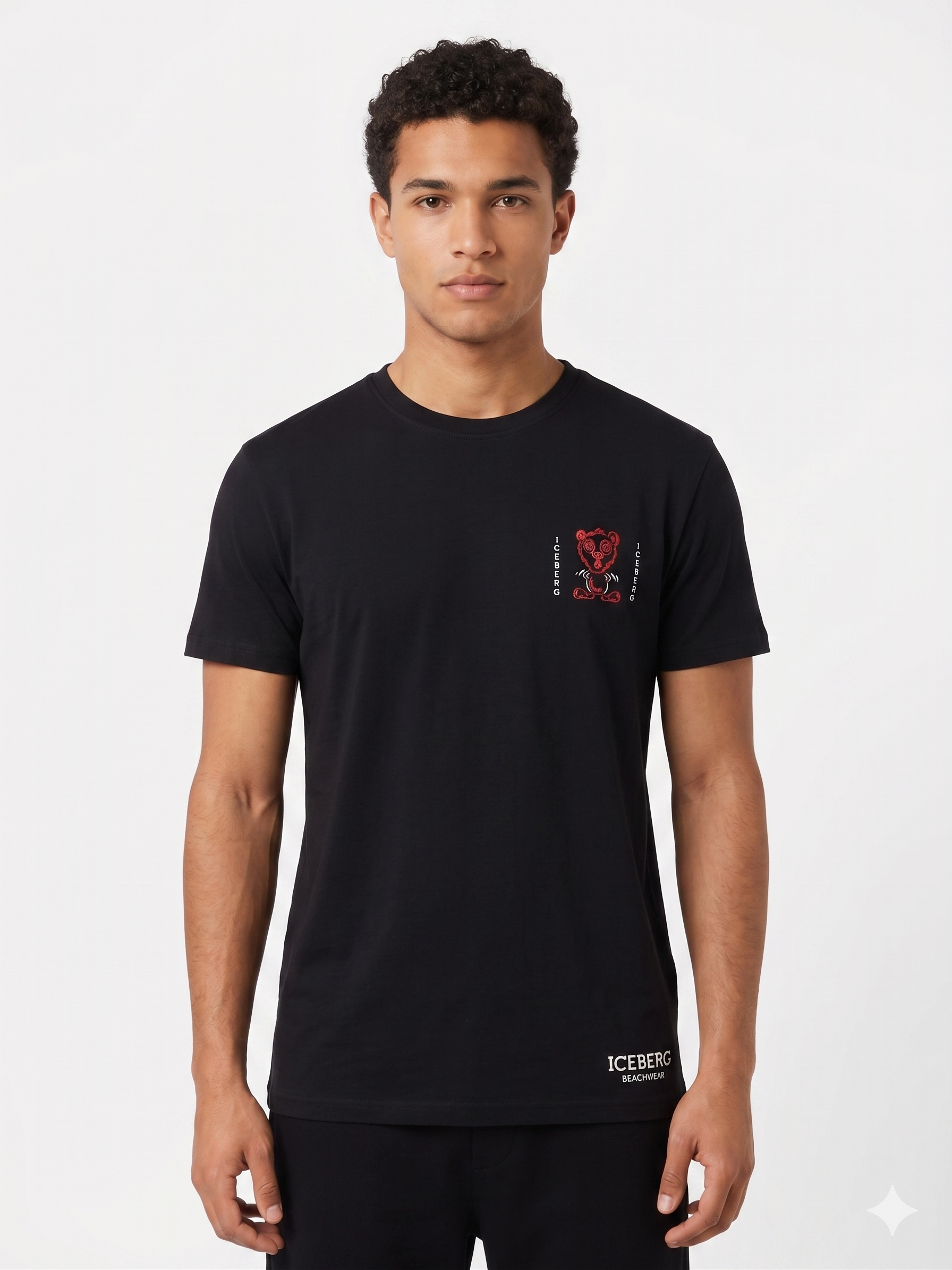 T-Shirt ICEBERG Uomo Nero