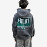 AMIRI Felpa Uomo Grigio Felpa