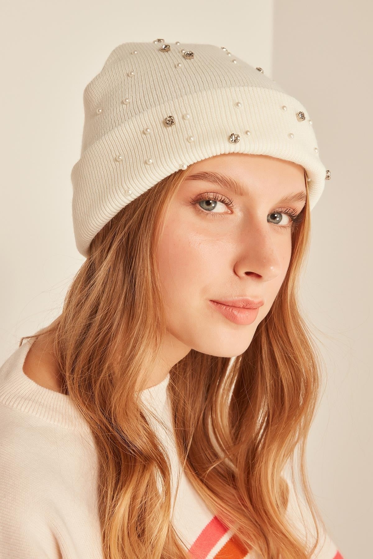 LONCA Damen Accessoires Beige