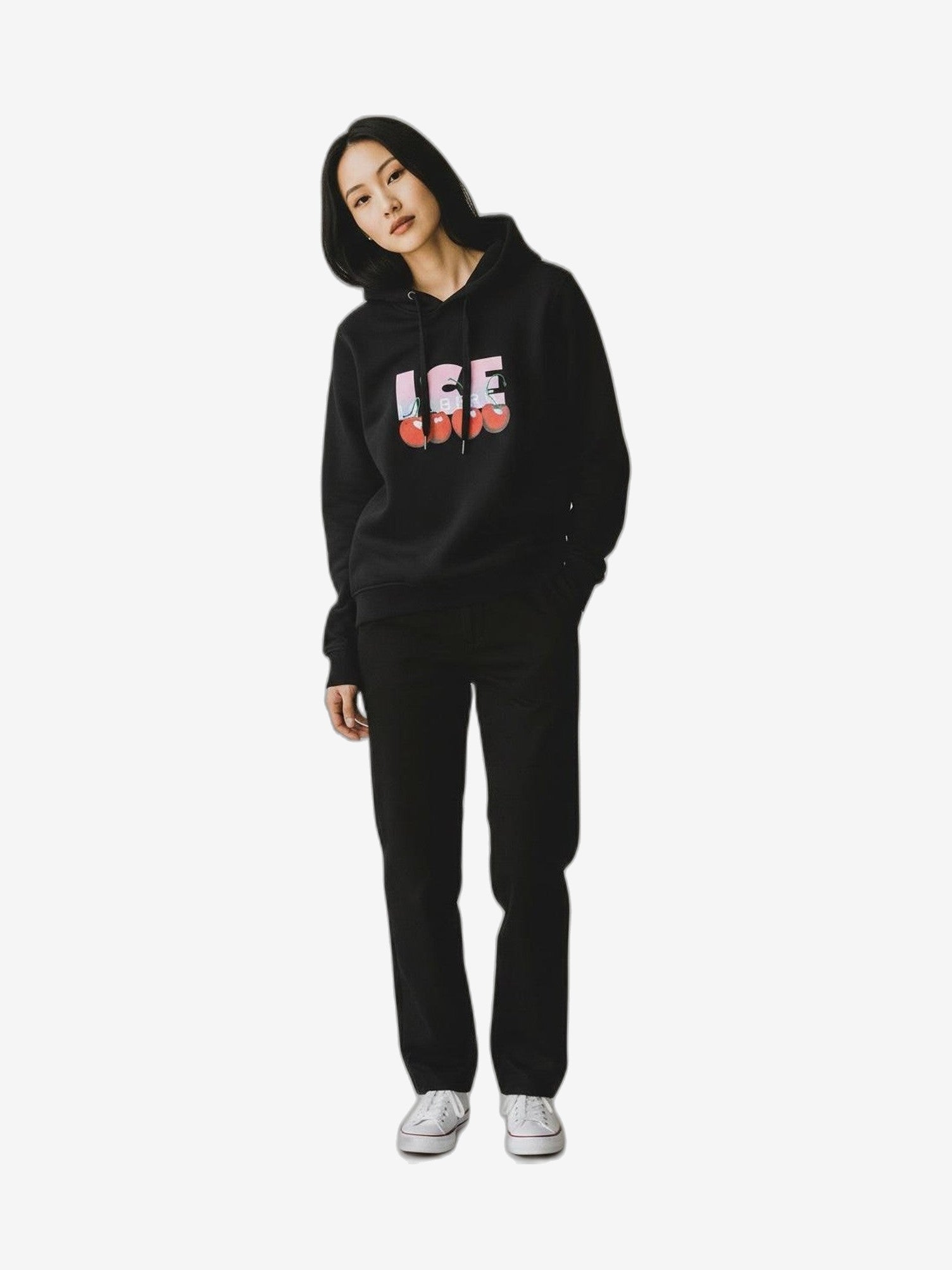 ICEBERG Felpa Donna Nero Cotone
