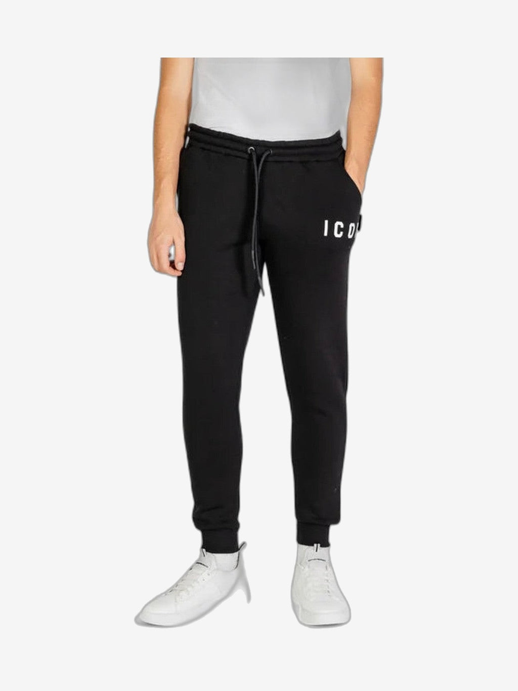 ICON Herren-Hose Weiß Baumwolle
