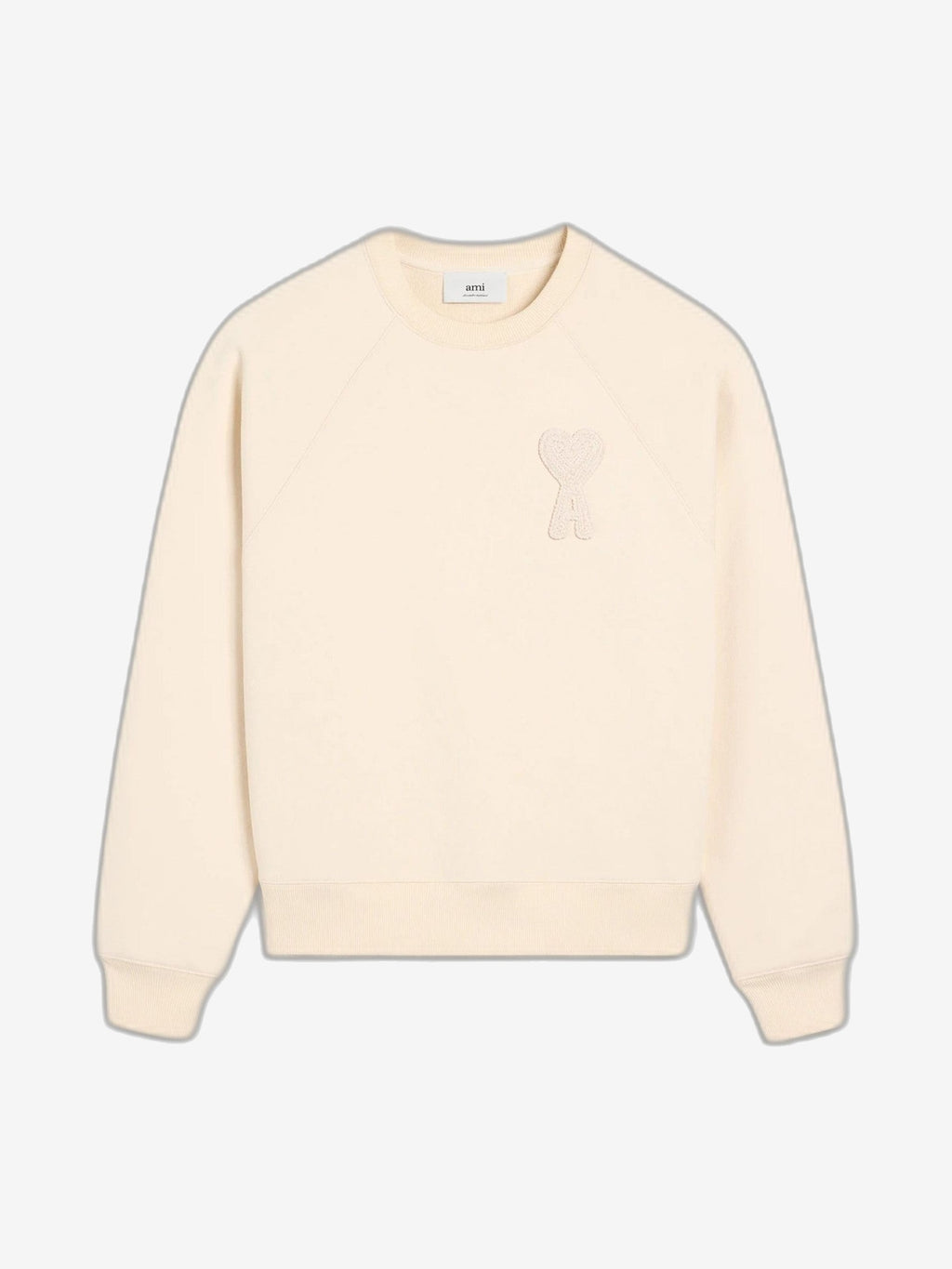 AMI PARIS Sweatshirt Herren Beige Sweatshirt
