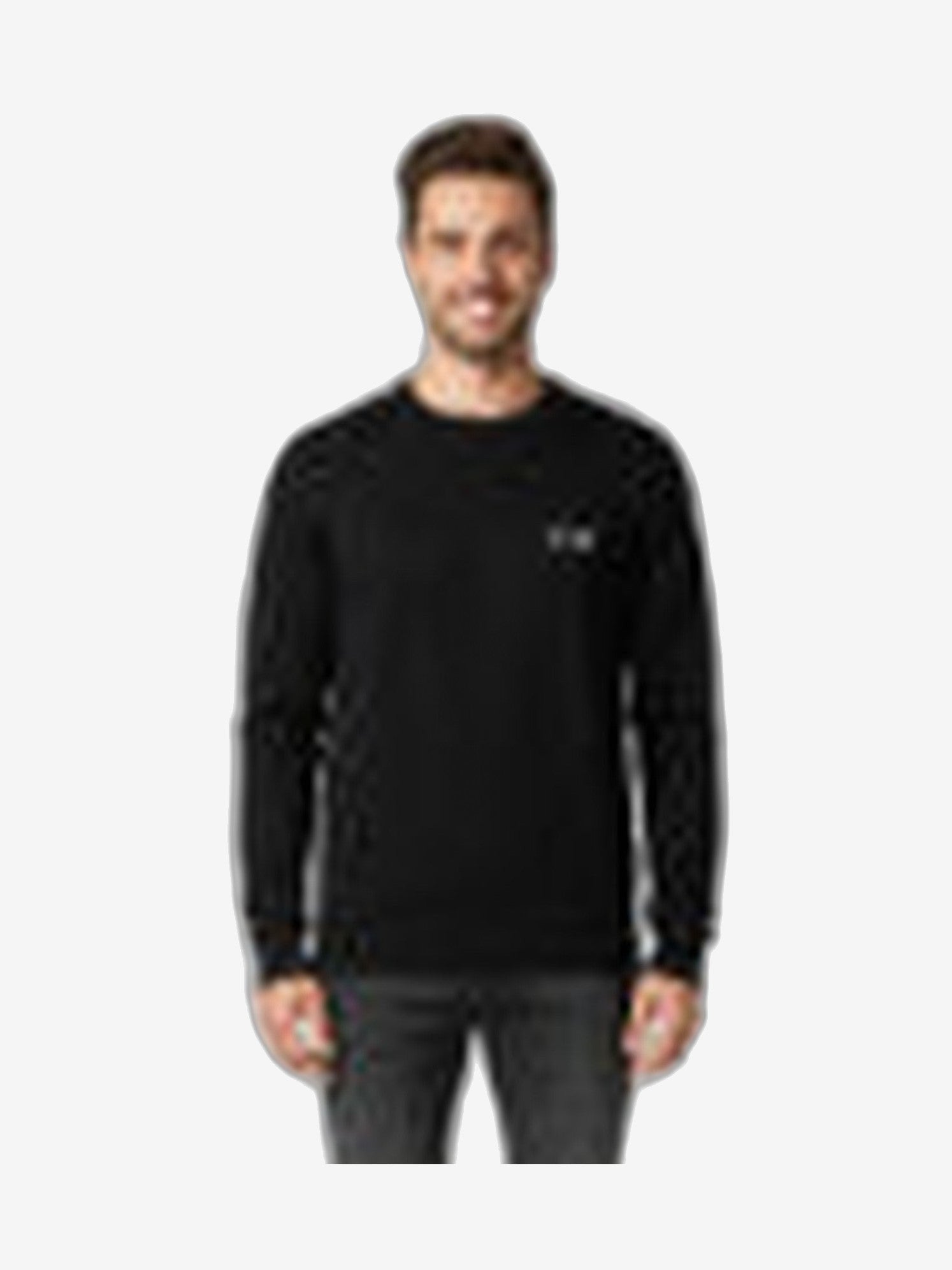ICON Maglione Unisex Nero Viscosa Girocollo