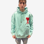 AMI PARIS Felpa Uomo Beige Felpa
