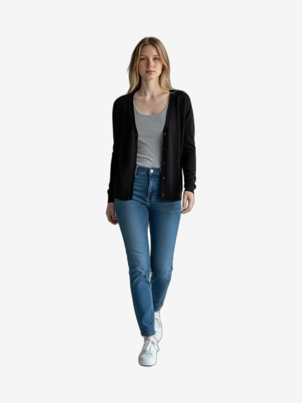 MARIUCCIA MILANO Cardigan Donna Blu Cotone
