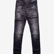 DIESEL Jeans Uomo Nero Cotone