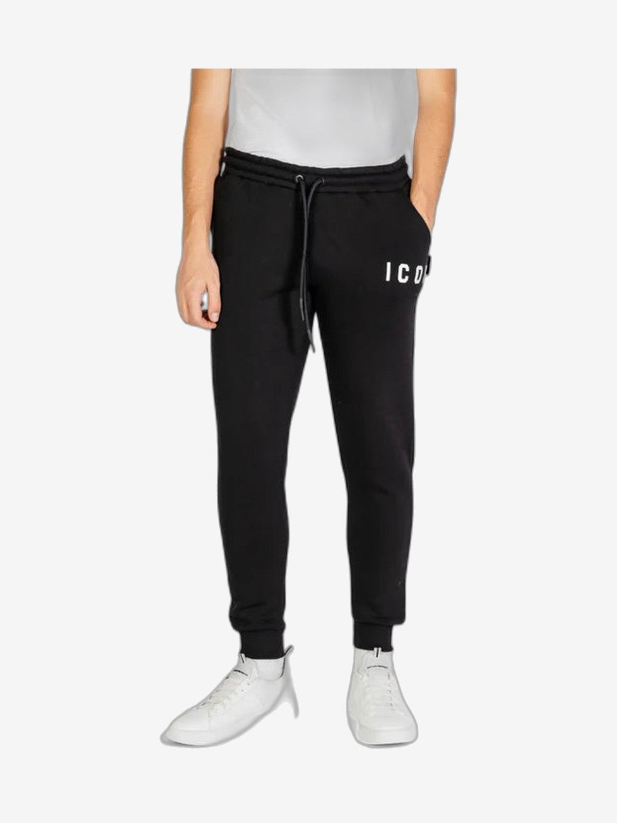 ICON Herren-Hose Weiß Baumwolle