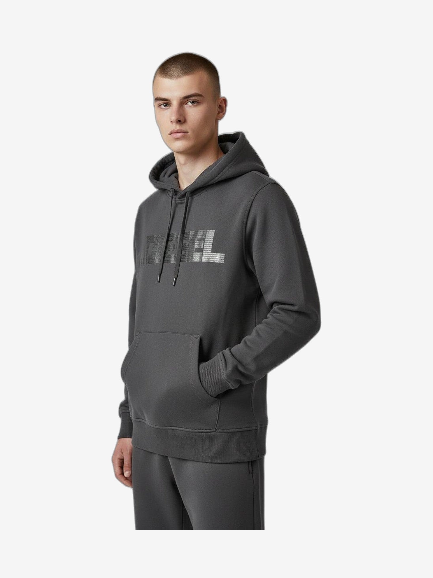 DIESEL Felpa Uomo Caviar Cotone