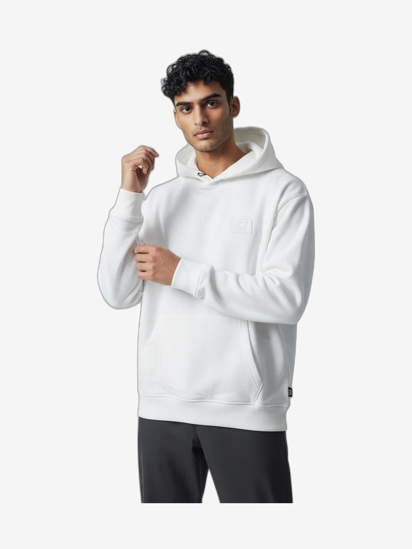 ICEBERG Felpa Uomo Bianco Cotone