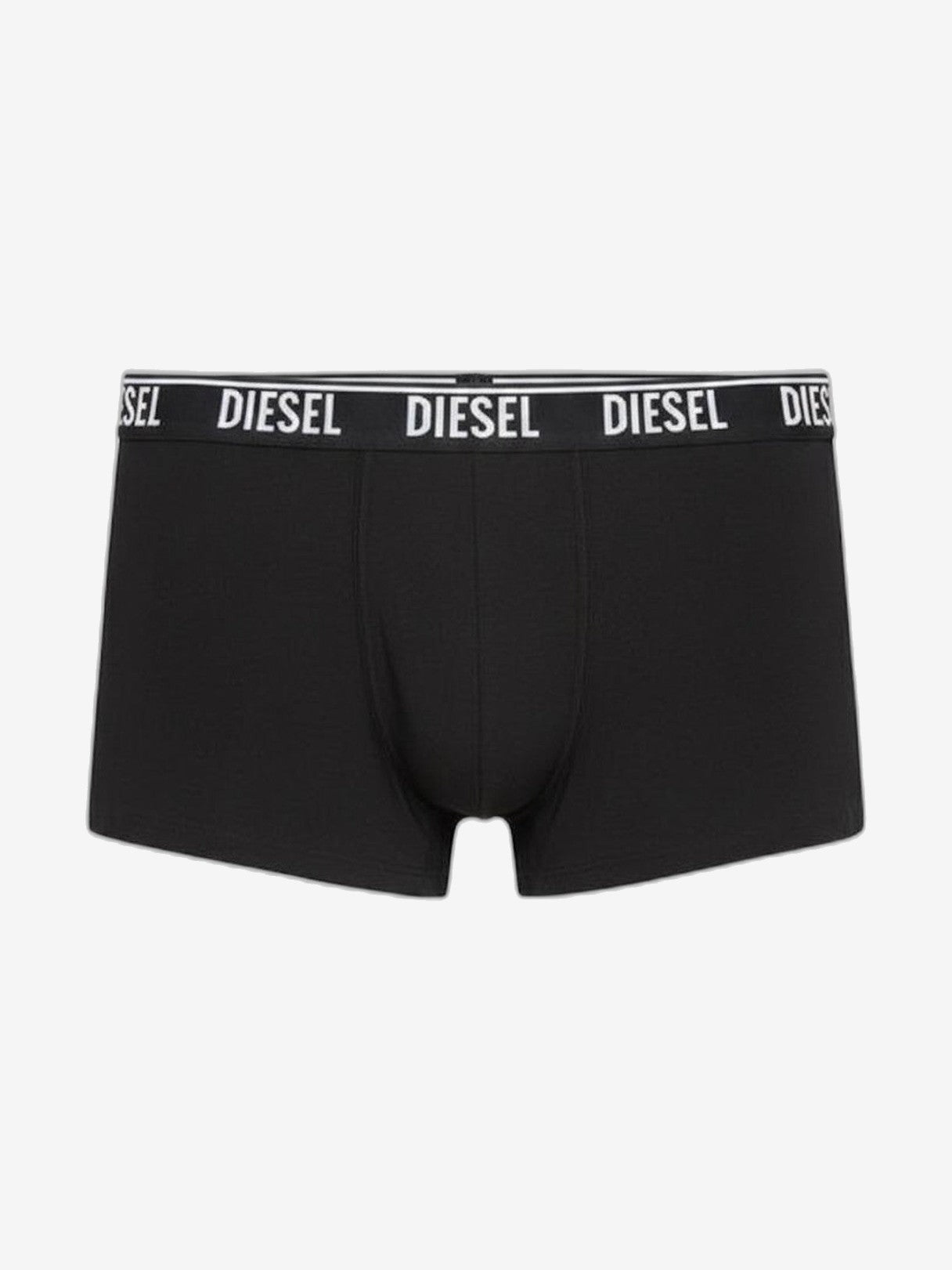 DIESEL Boxer Uomo Nero Cotone