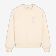 AMI PARIS Felpa Uomo Beige Felpa
