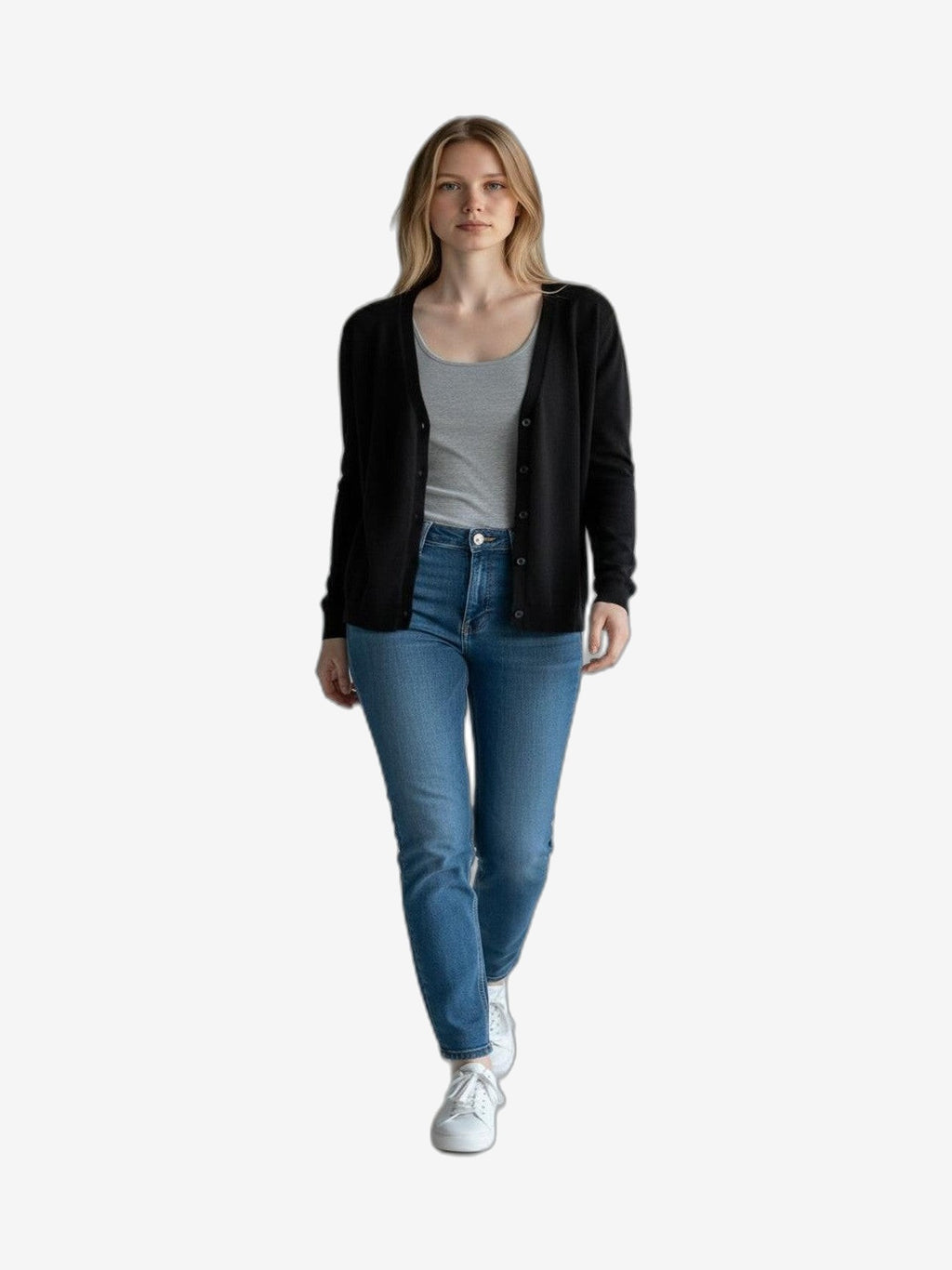 MARIUCCIA MILANO Cardigan Donna Blu Cotone