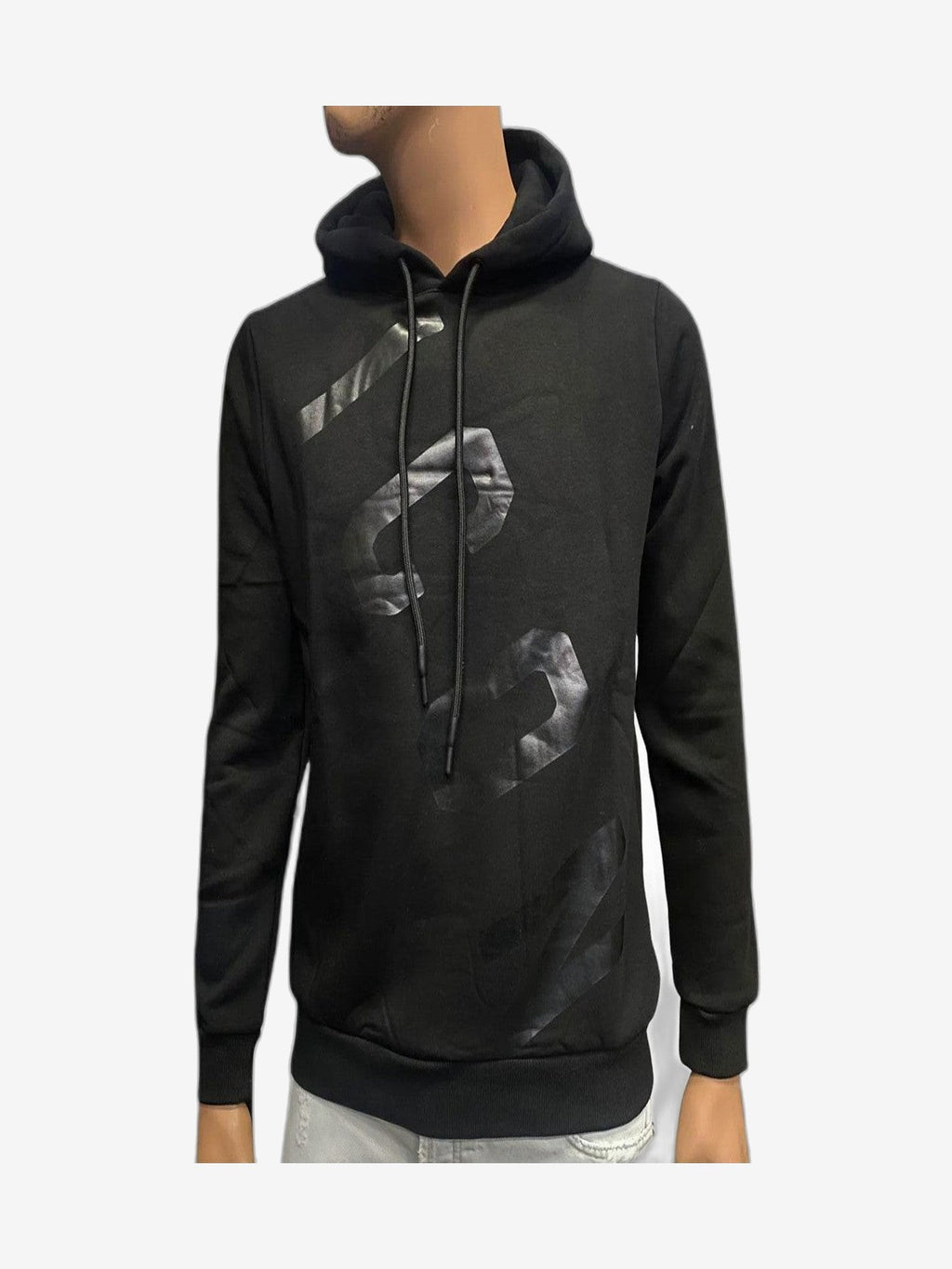ICON Herren Hoodie Schwarz Baumwolle