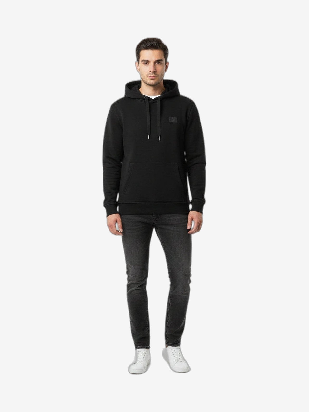 ICEBERG Felpa Uomo Nero Cotone