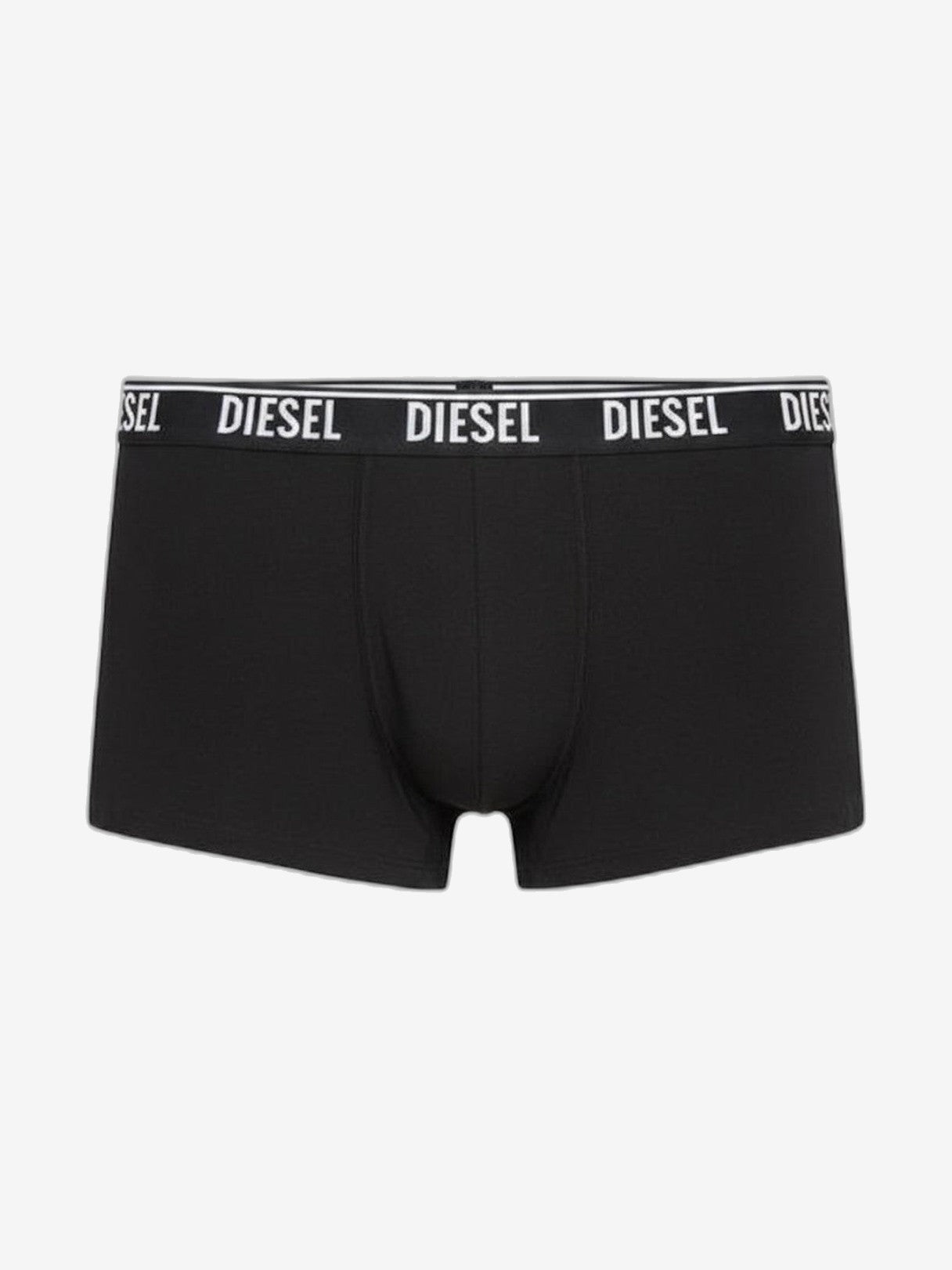 DIESEL Boxer Uomo Nero Cotone