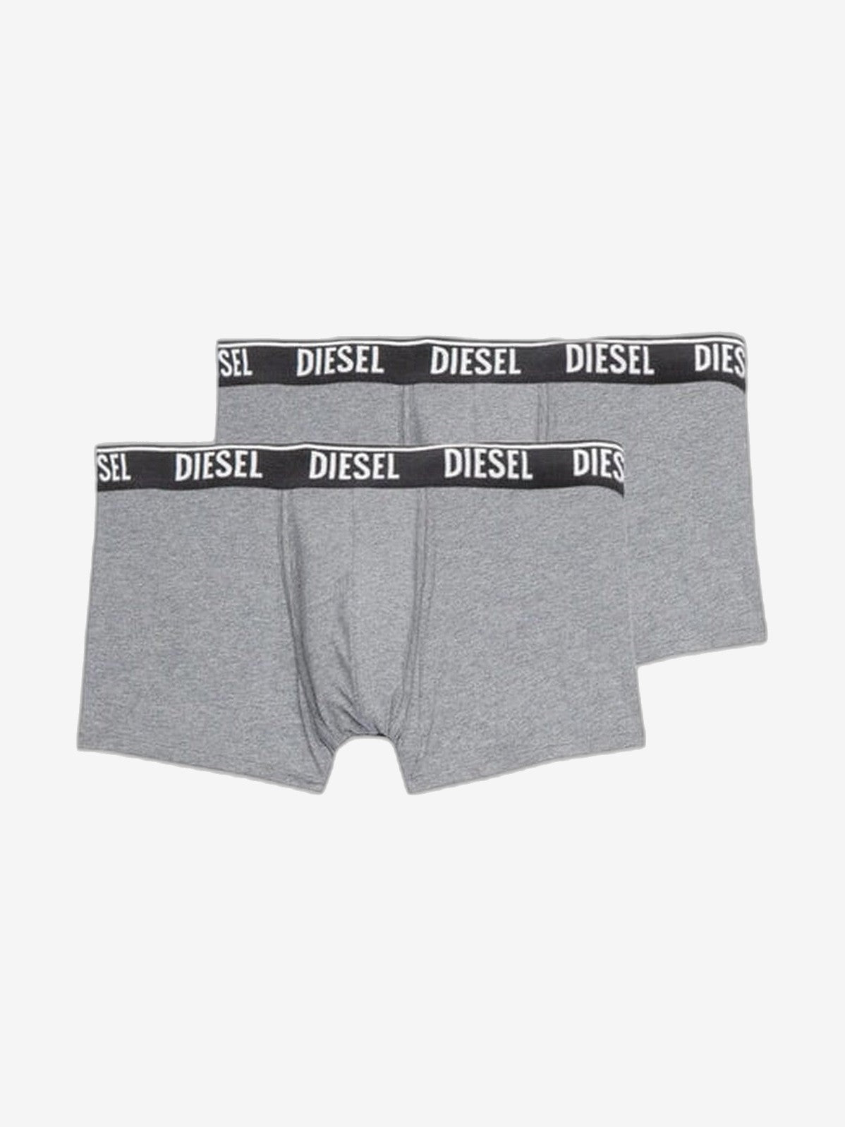 DIESEL Boxer Uomo Grigio Cotone