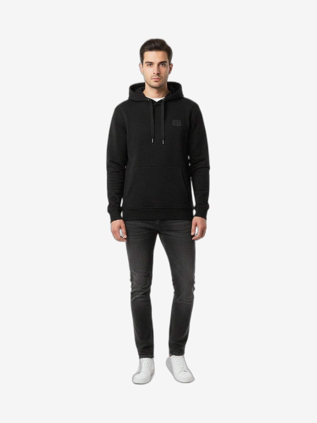 ICEBERG Felpa Uomo Nero Cotone
