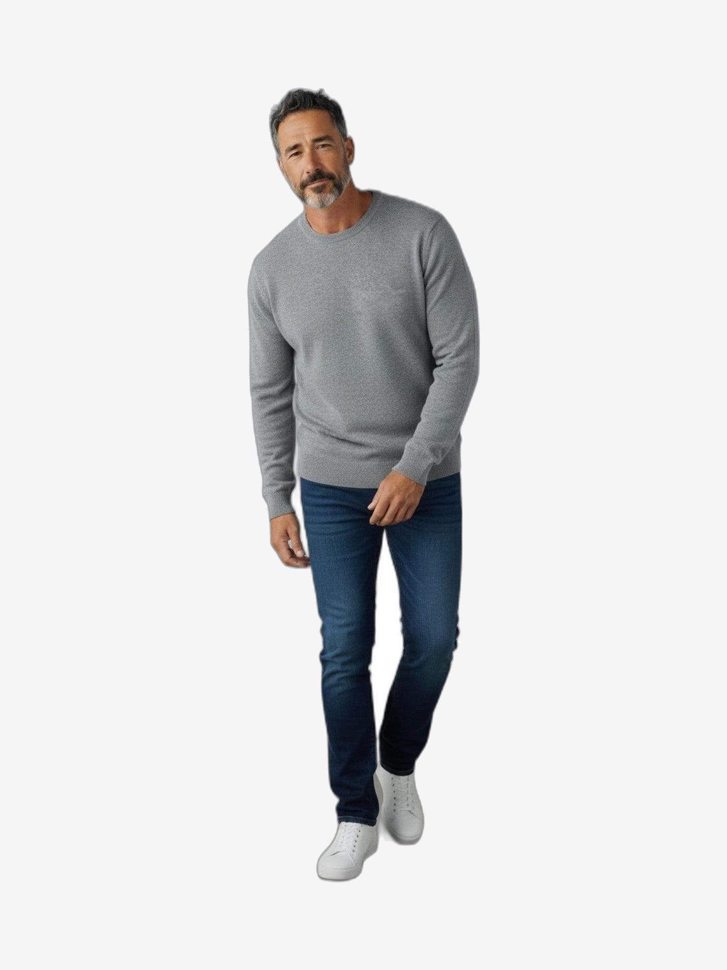 ICEBERG Paricollo Uomo Grigio Girocollo