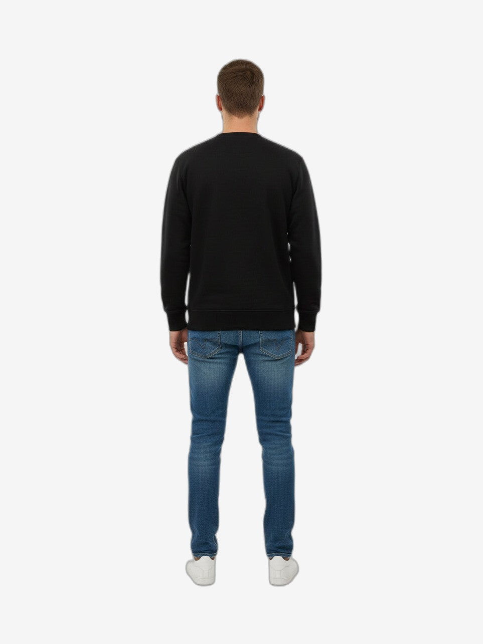 DS2 Unisex Sweatshirt Weiß Baumwolle