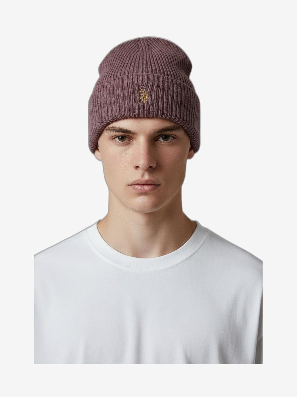 U.S. POLO Bonnet Homme Violet Coton