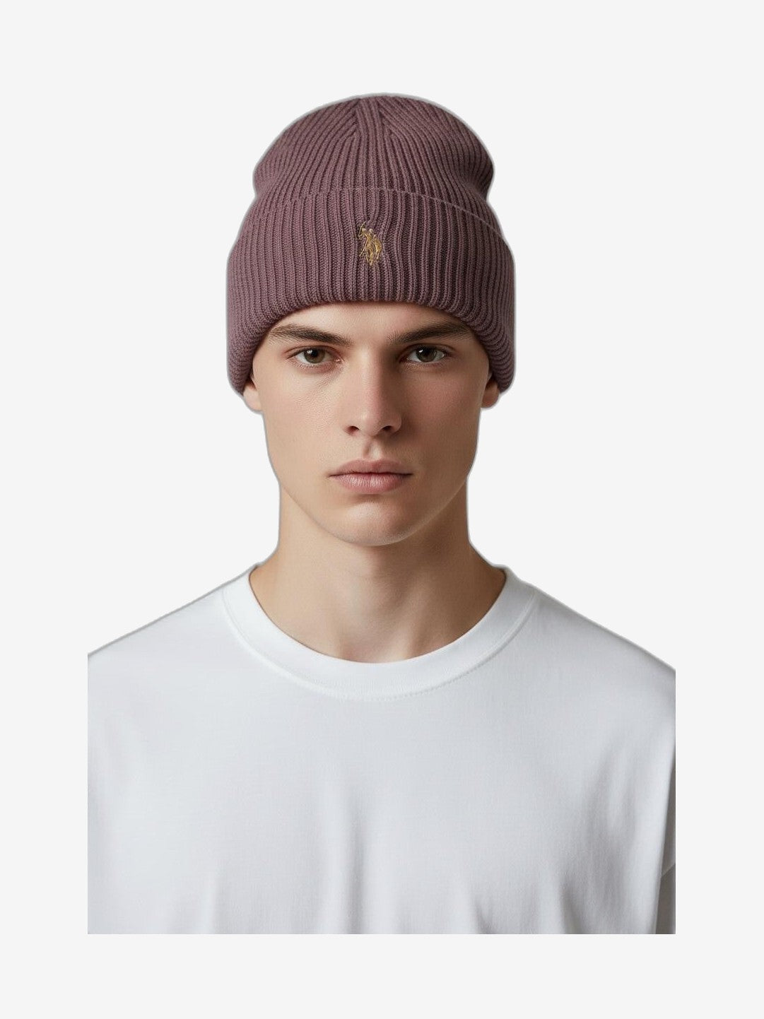 U.S. POLO Men's Hat Violet Cotton