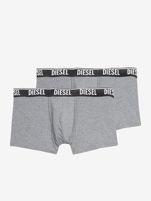 DIESEL Boxer Uomo Grigio Cotone