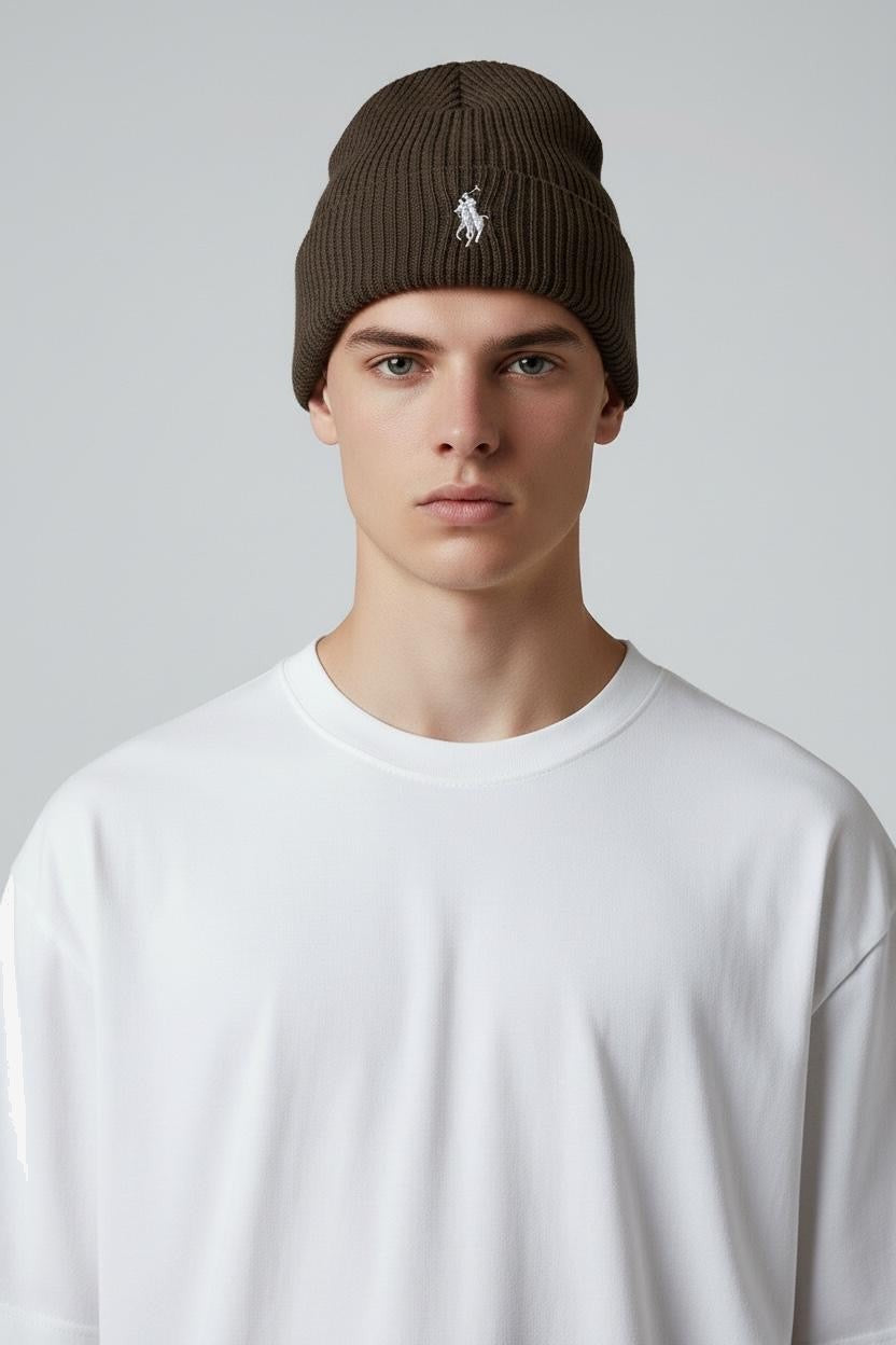 U.S. POLO Unisex Brown Hat Cotton