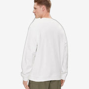 CALVIN KLEIN Felpa Uomo Bianco Cotone