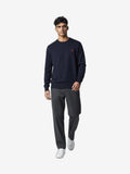 U.S. POLO Maglieria Uomo Blu Cotone Girocollo