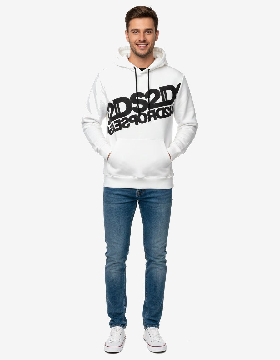 DS2 Unisex Sweatshirt White Cotton