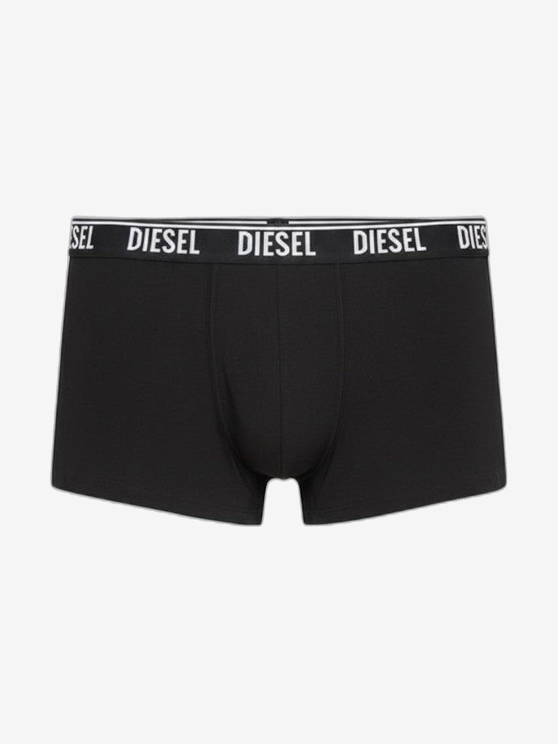 DIESEL Boxer Uomo Nero Cotone