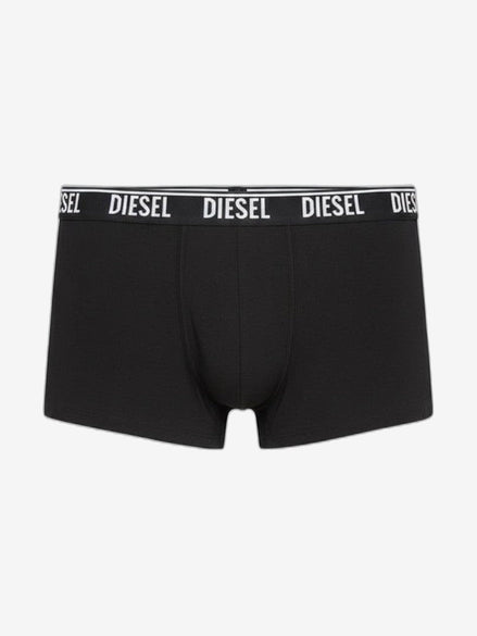 DIESEL Boxer Uomo Nero Cotone