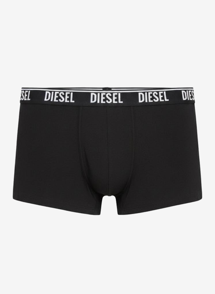 DIESEL Boxer Uomo Nero Cotone
