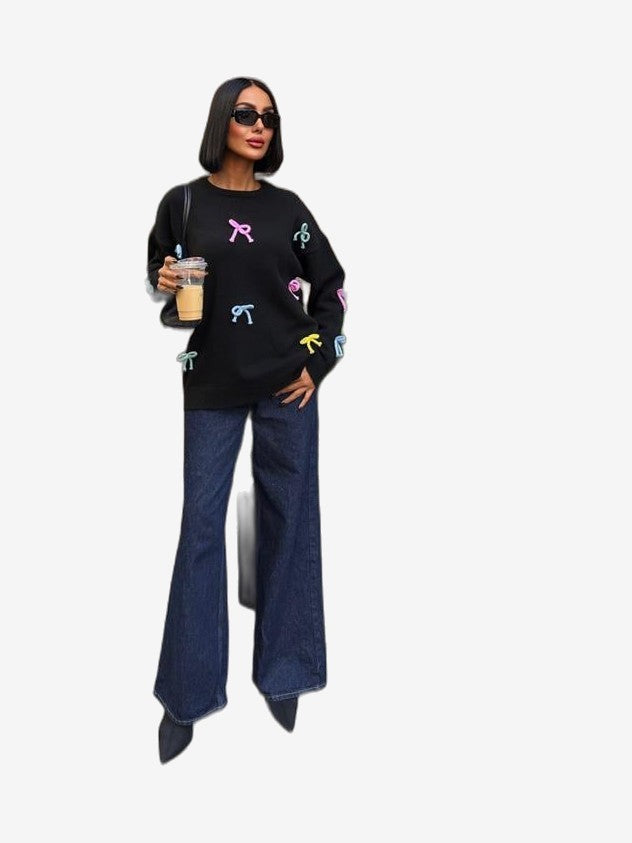 LONCA Damen Pullover Multicolor